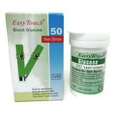 EASYTOUCH BLOOD GLUCOSE TEST STRIP, 50’S  (DELIVER TO LABUAN AREA ONLY)