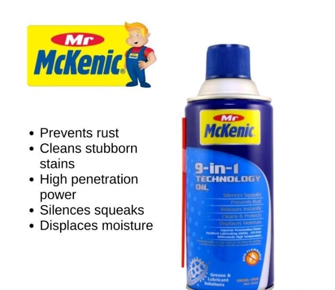 Mr Mckenic 9-in-1 Technology Oil