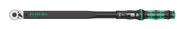 Wera C5 Mechanical Torque Wrench, 80  400Nm, Square Drive