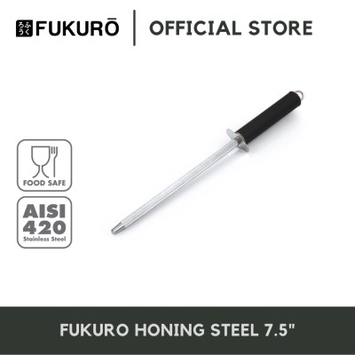 Fukuro Honing Steel Knife Sharpener 7.5"