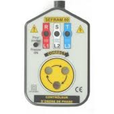 Phase Rotation Tester. Brand:  SEFRAM (80)