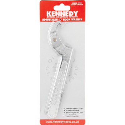 Kennedy 1.1 4-3" ADJUSTABLE 'C' HOOKWRENCH - KEN5829610K