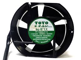 Fan blower  Part number: EZ-Air Toyo FP-108EX  Brand: Toyo Voltage Rating: 220  /  240CAC 50  /  60HZ