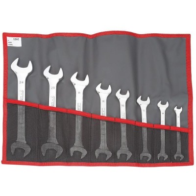 FACOM 44.JU8T - 8pc Inch Open Jaw Spanner Set + Roll