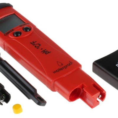 Hanna Instruments HI 98128 pH Meter, +16pH max, +60 C max