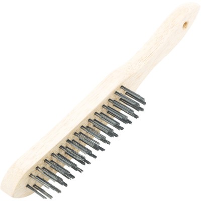 Kennedy 4-ROW WIRE SCRATCH BRUSH - PLAIN BACK (KEN9066400K)