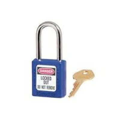 MASTER LOCK ZENEX PADLOCK KEY DIFFERENT,  BLUE