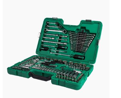 SATA 150 pcs 1      /      4"&3      /      8"&1      /      2" Automotive Tool Set (09510)