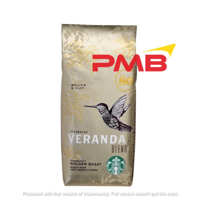 STARBUCKS VERANDA WHOLE 250G-BLONDE ROAST (DELIVER TO LABUAN ONLY)