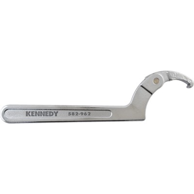 Kennedy Adjustable C Spanner, Chrome Vanadium Steel, 205mm Length, 32-75mm Jaw Capacity KEN5829610K