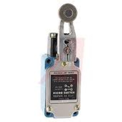 Honeywell Roller Lever Limit Switch, NO NC, SPDT, Die Cast Zinc Housing, 120V ac Max, 10A Max, HONEYWELL Mfr. Part No.:  1LS19