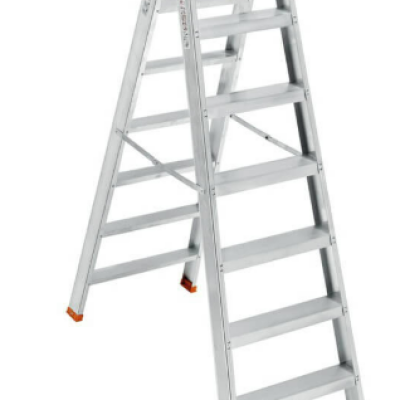 7 STEPS ALUMINIUM DOUBLE SIDED LADDER