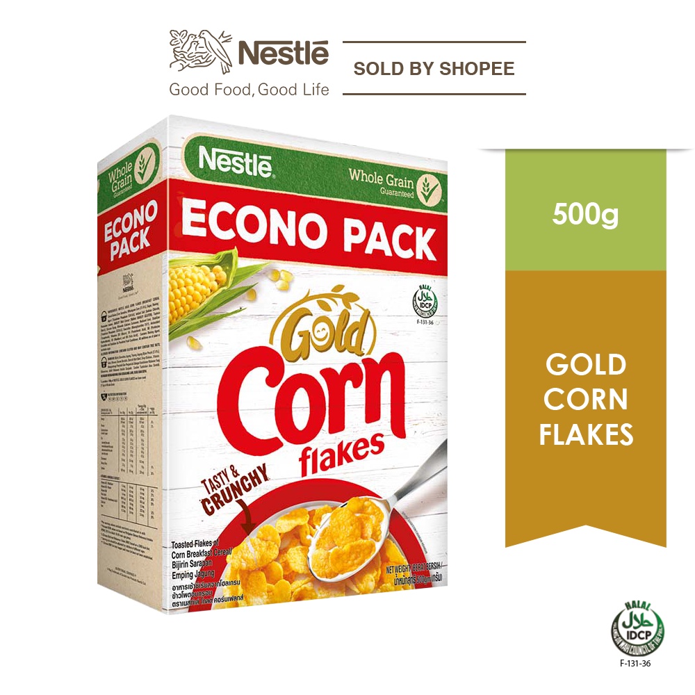 NESTLE GOLD CornFlakes Cereal (500g)