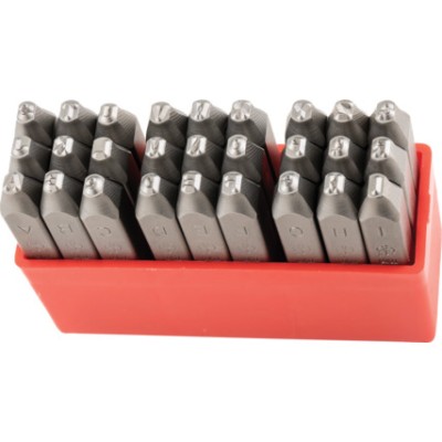 KENNEDY LETTER PUNCHES (SET OF 27) 4.0 mm