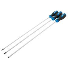 Draper Flat Head Extra Long Screwdriver (10mm x 450mm)