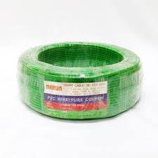 PVC CABLE WIRE 4MM GREEN