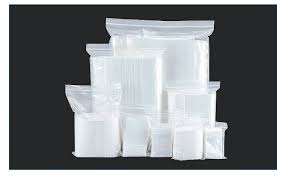 HEAVY DUTY PLASTIC BAG ZIPER  /  ZIPLOCK, CLEAR, 11" X 8" (100PCS  /  PACK)