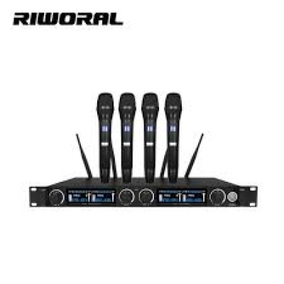 SHURE SR-4 Professional four channel 4 pcs wireless microphone UHF