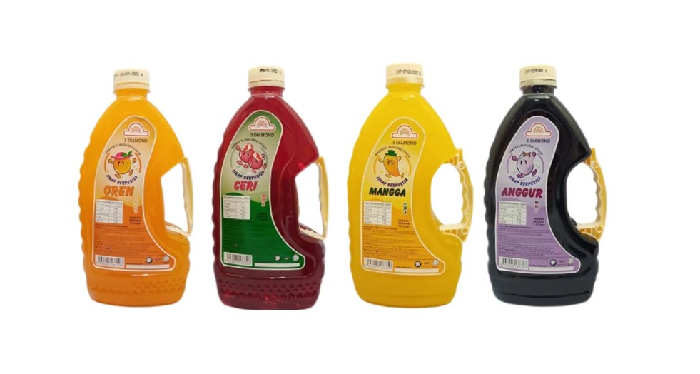 3 DIAMOND ASSORTED FLAVORS 1.5L X 12