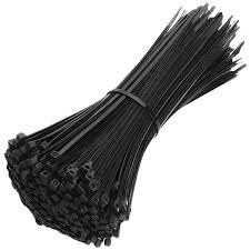 Cable Tie 7.5mm x 300 (Black), 100Pcs  /  Pack