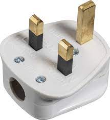 Domestic 3-pin plug head