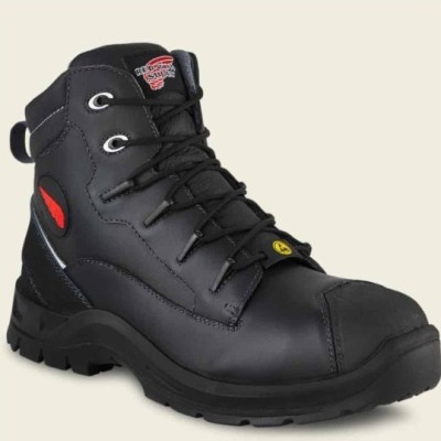 BOOT, SAFETY, REDWING, 3205, Blk, 6in