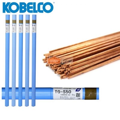 KOBELCO TG-S50 (ER70S-G) TIG FILLER ROD [2.0MMX 1000MM 5KG]