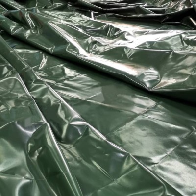 20FTX20FT Green PVC Knife Coated Tarpaulin for Container Protective Cover