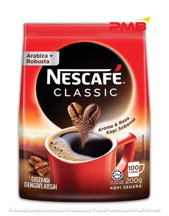 NESCAFE CLASSIC, REFILL, 200G      /      PACK (DELIVERY TO LABUAN AREA ONLY)