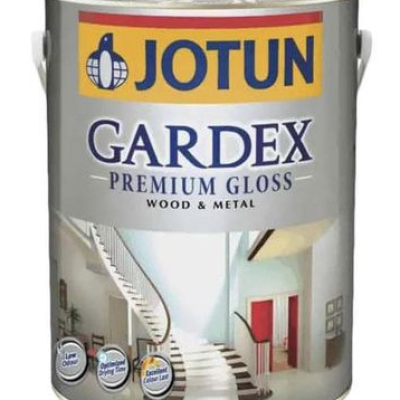 JOTUN GARDEX PREMIUM PAINT WHITE 1 LITER CAN C W SDS BM & ENG