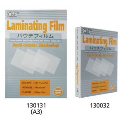 CBE A3 Laminating Film 100Sheets Laminate