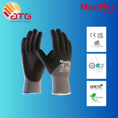 ATG MaxiFlex Ultimate 34-875, Size L, Dosh And Sirim Approved