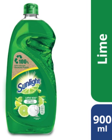 Sunlight 900ml Dishwashing Liquid - Lime      /      Lemon