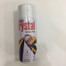 KRYSTAL SPRAY PAINT, WHITE 2 (DELIVER TO LABUAN AREA ONLY)