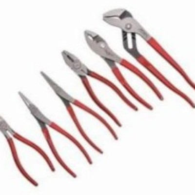 Proto J202GS Pliers Set: 6 Pliers, Std Cushion Grip, Manual, 6 - 9 Pliers Range 9 set