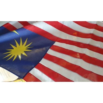 Malaysia Flag, Size: 3'x6', material: Woolen