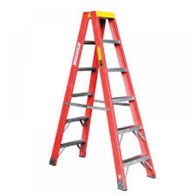 Everlast Fibreglass Double Sided Ladder Model : YFGDS10