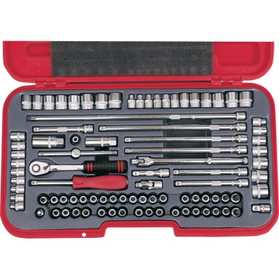 Kennedy-Pro MM AF WW 90PC 3 8" SQ DR SOCKET SET KEN5826185K