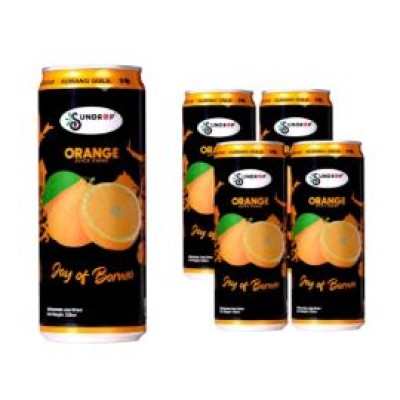 Canned Drinks, Sundrop Orange