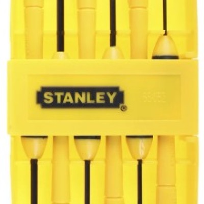 Stanley 0-66-052 Phillips; Slotted Precision Screwdriver Set, 6-Piece