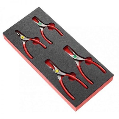 FACOM PCSNJ4PB Straight Nose Circlips Pliers Set