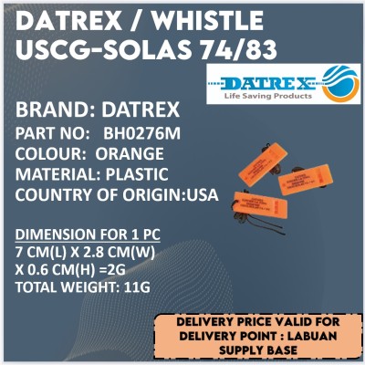 DATREX   WHISTLE  USCG-SOLAS 74 83