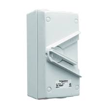 SCHNEIDER 20A 3P ENCLOSURE ISOLATOR - WHT 20