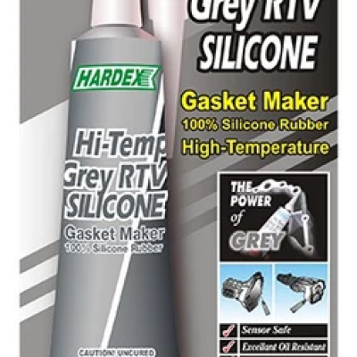 HARDEX Hi-Temp Grey RTV Silicone RS-625 - [3 Pcs]