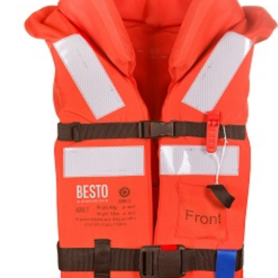 190 SOLAS MED Adult Foam Lifejacket Besto Werkvest impa 330148