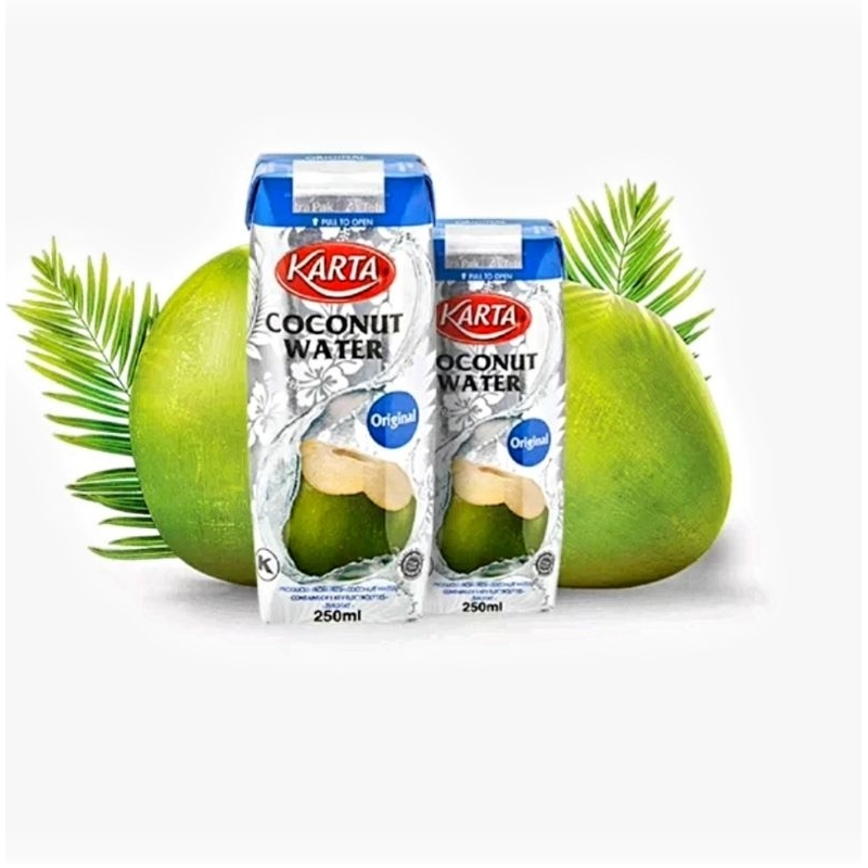 KARTA COCONUT WATER (250ml x 24packs) carton