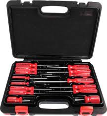 Pozidriv; Slotted Screwdriver Set, 15-Piece RSPRO 2284143