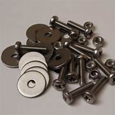 Slot Drive Screw Bolt, Nut & Washer Kit