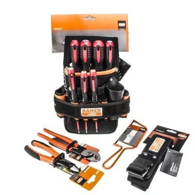 Bahco 10 Piece Electricians Tool Kit with Pouch