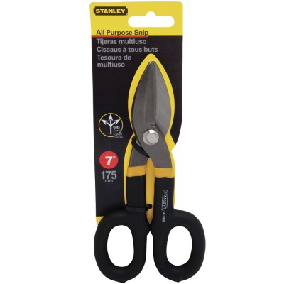 STANLEY 14-569-22 MAX STEEL ALL PURPOSE SNIP 7" ( STRAIGHT PATTERN ) (14569)